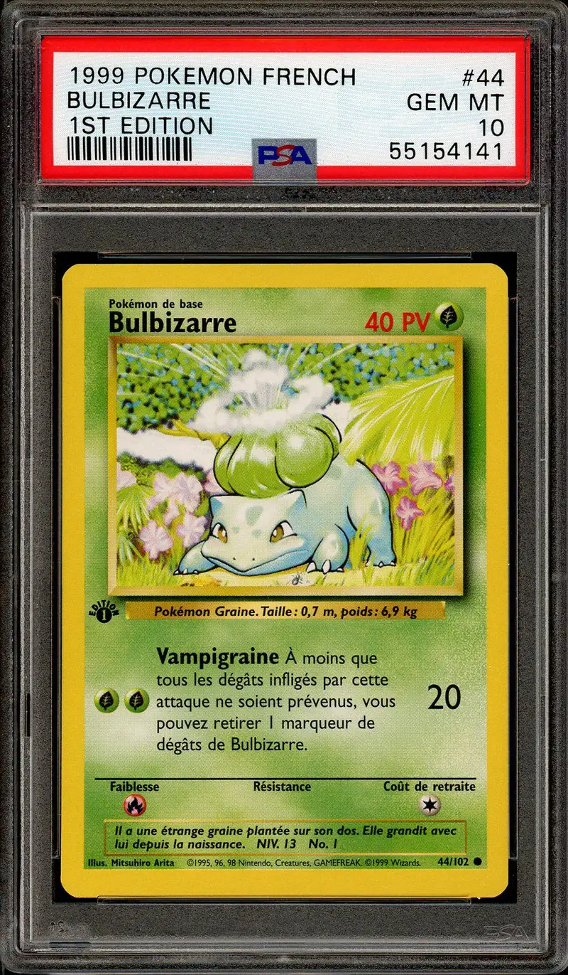 PSA 10 Bulbizarre