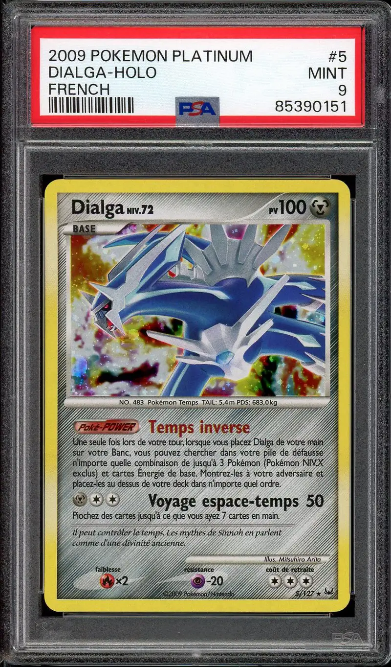 PSA 9 Dialga Holo