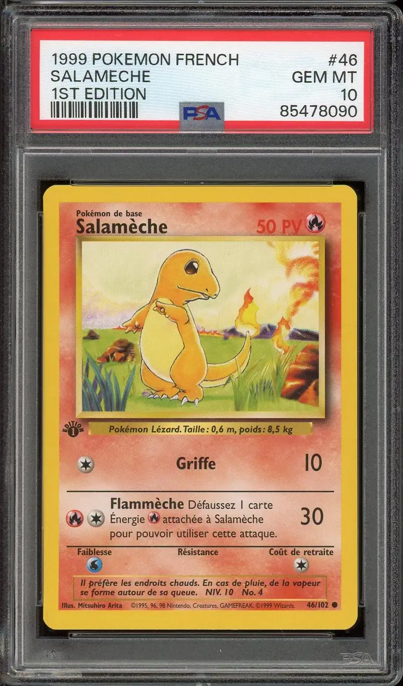 PSA 10 Salamèche