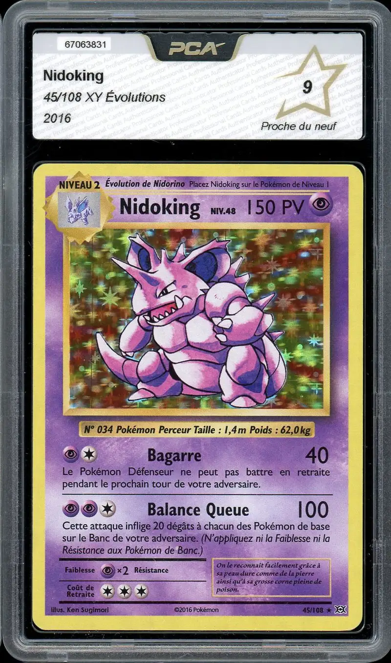 PCA 9 Nidoking Holo