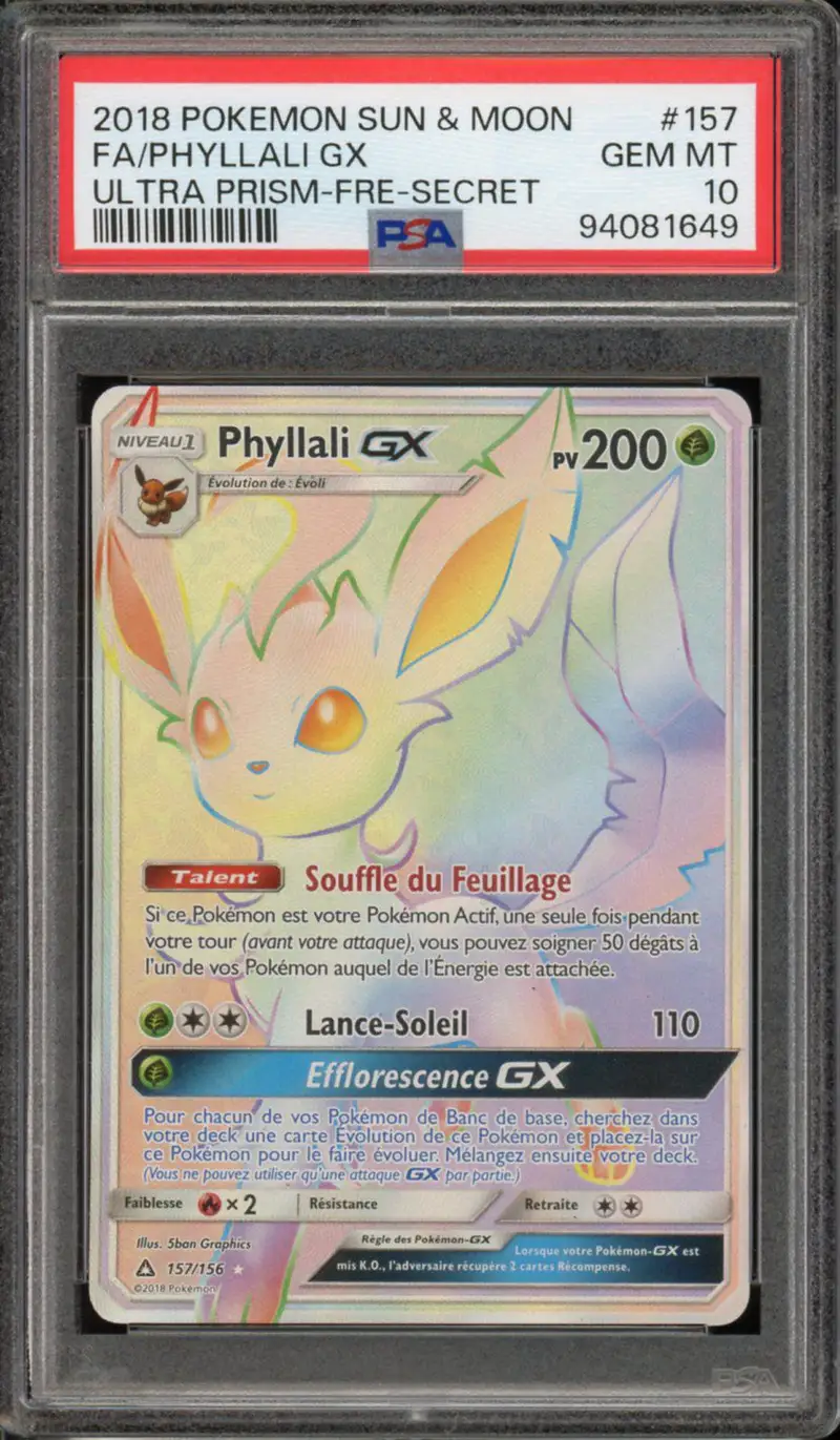 PSA 10 Phyllali Gx Rainbow