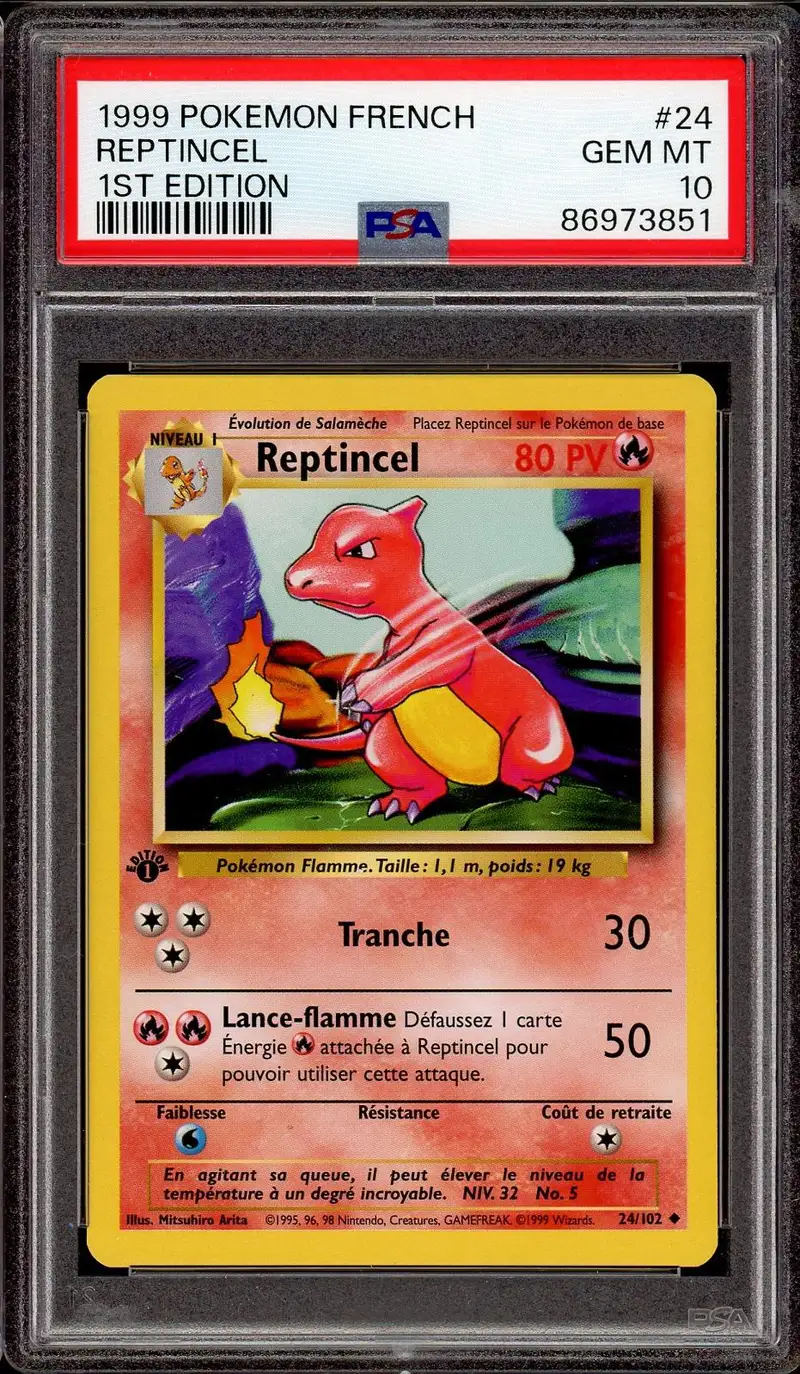 PSA 10 Reptincel