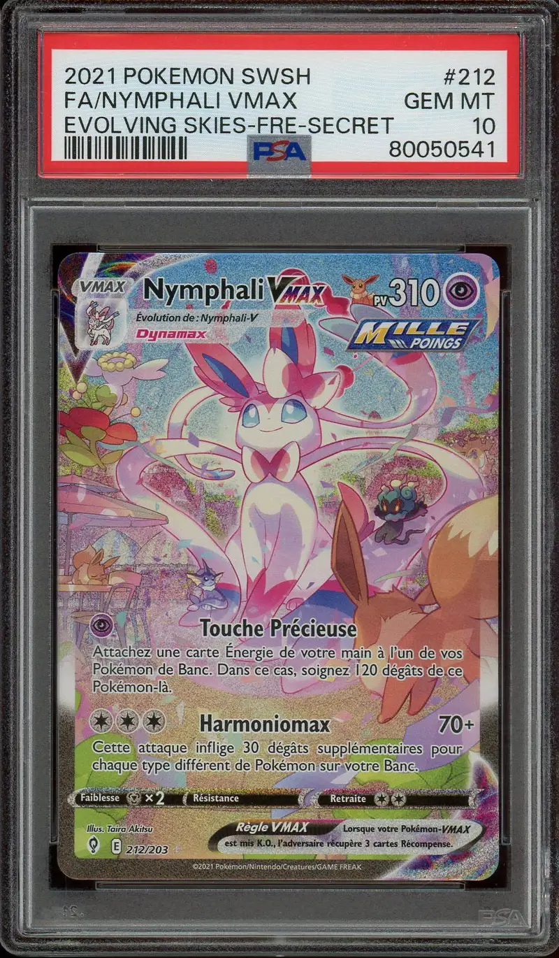 PSA 10 Nymphali VMax