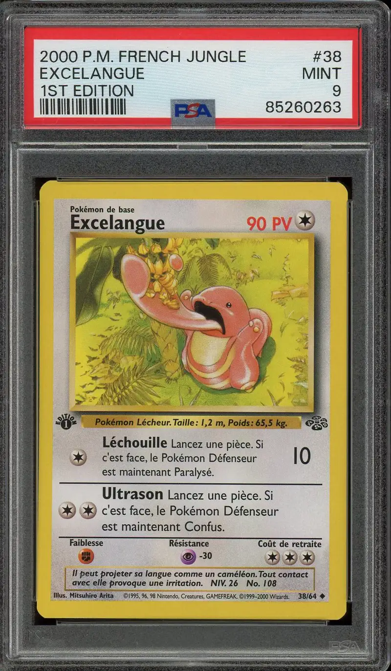 PSA 9 Excelangue