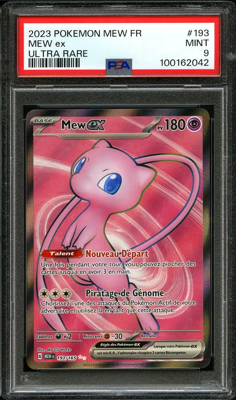 PSA 9 Mew Ex