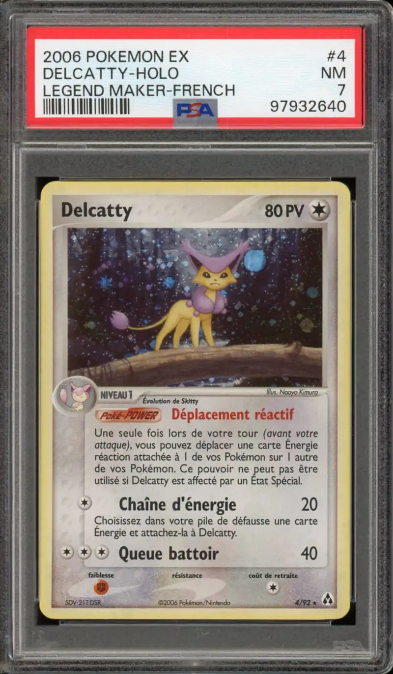 PSA 7 Delcatty Holo
