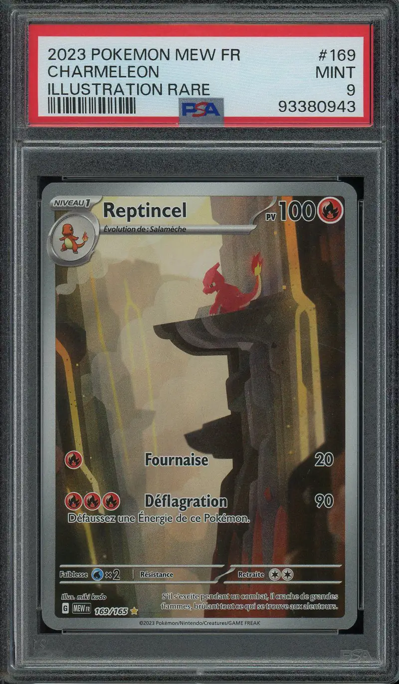 PSA 9 Reptincel