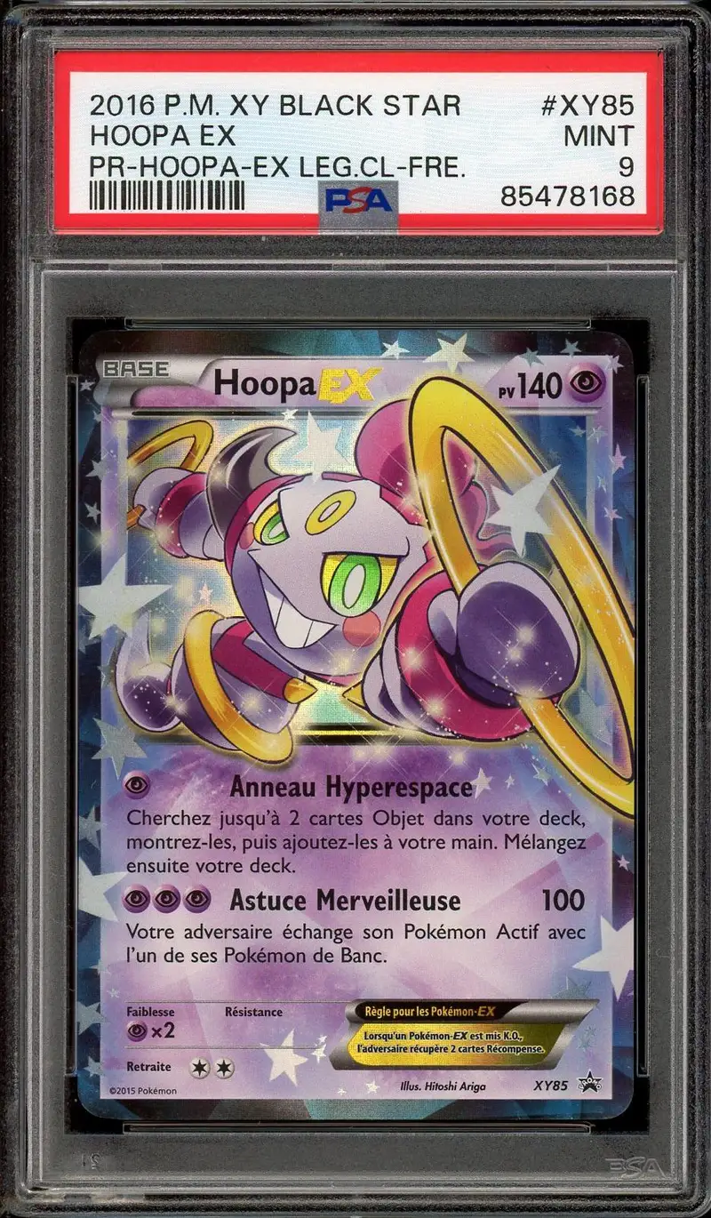 PSA 9 Hoopa Ex