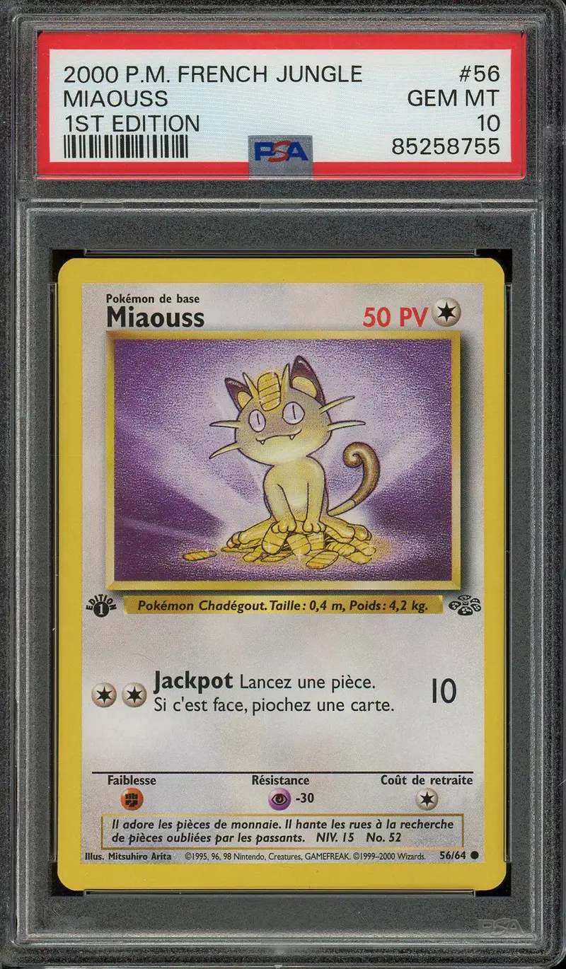 PSA 10 Miaouss