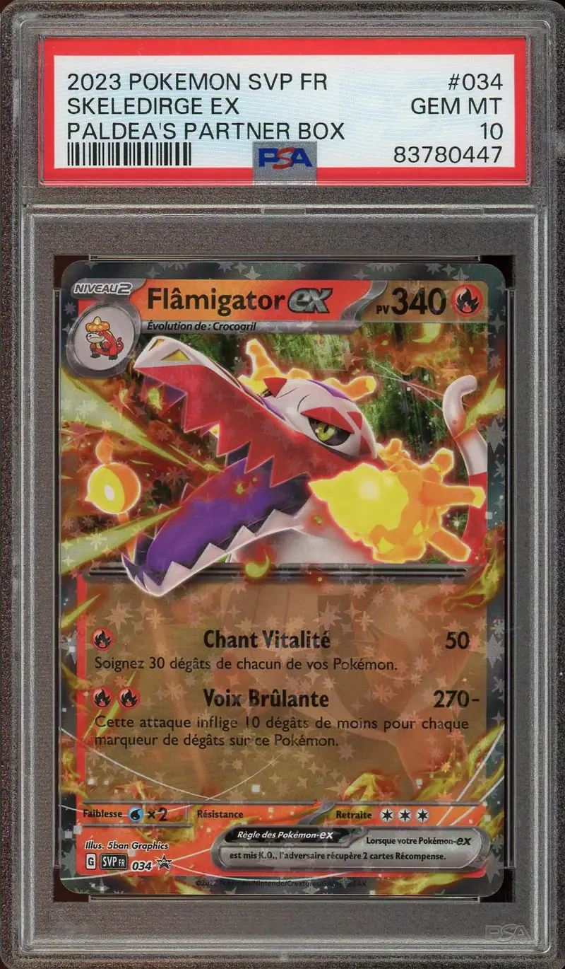 PSA 10 Flâmigator Ex