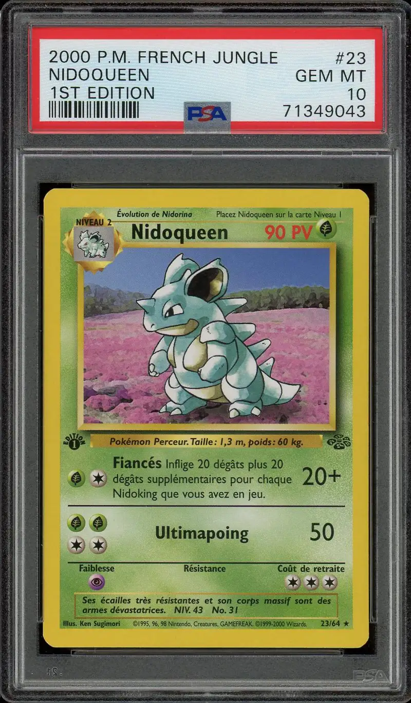 PSA 10 Nidoqueen