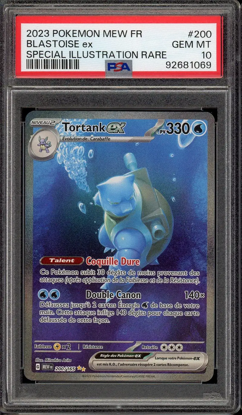 PSA 10 Tortank Ex