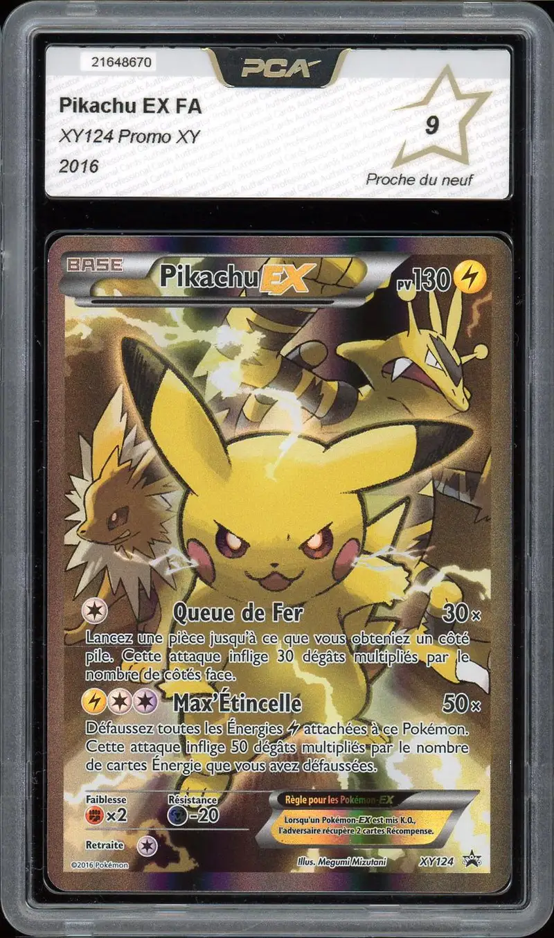 PCA 9 Pikachu Ex