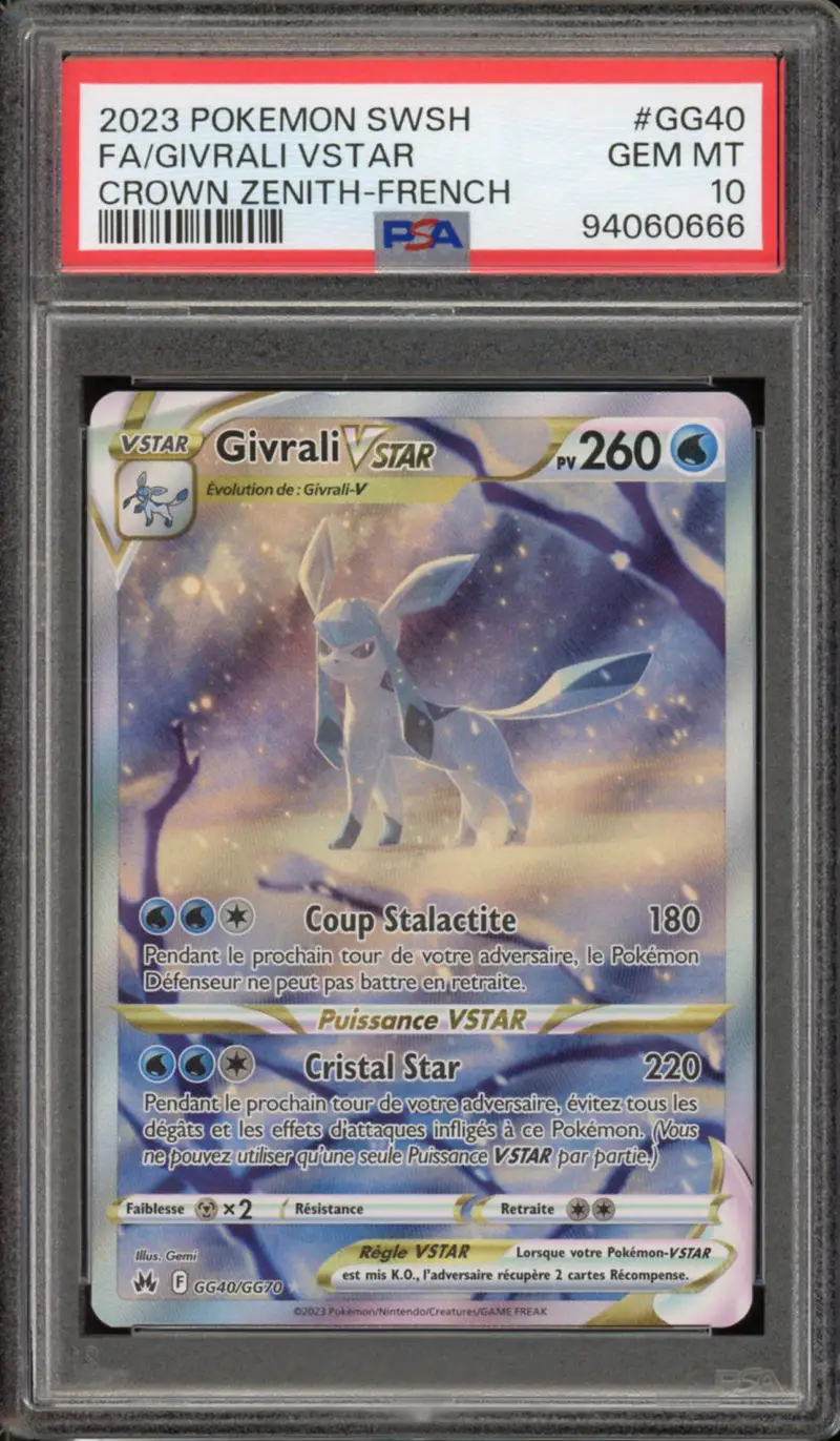 PSA 10 Givrali VStar
