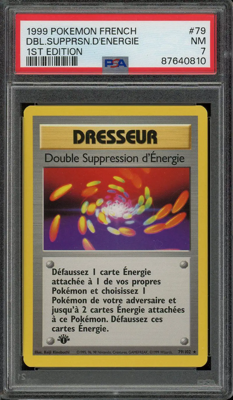 PSA 7 Double Suppression d'Energie