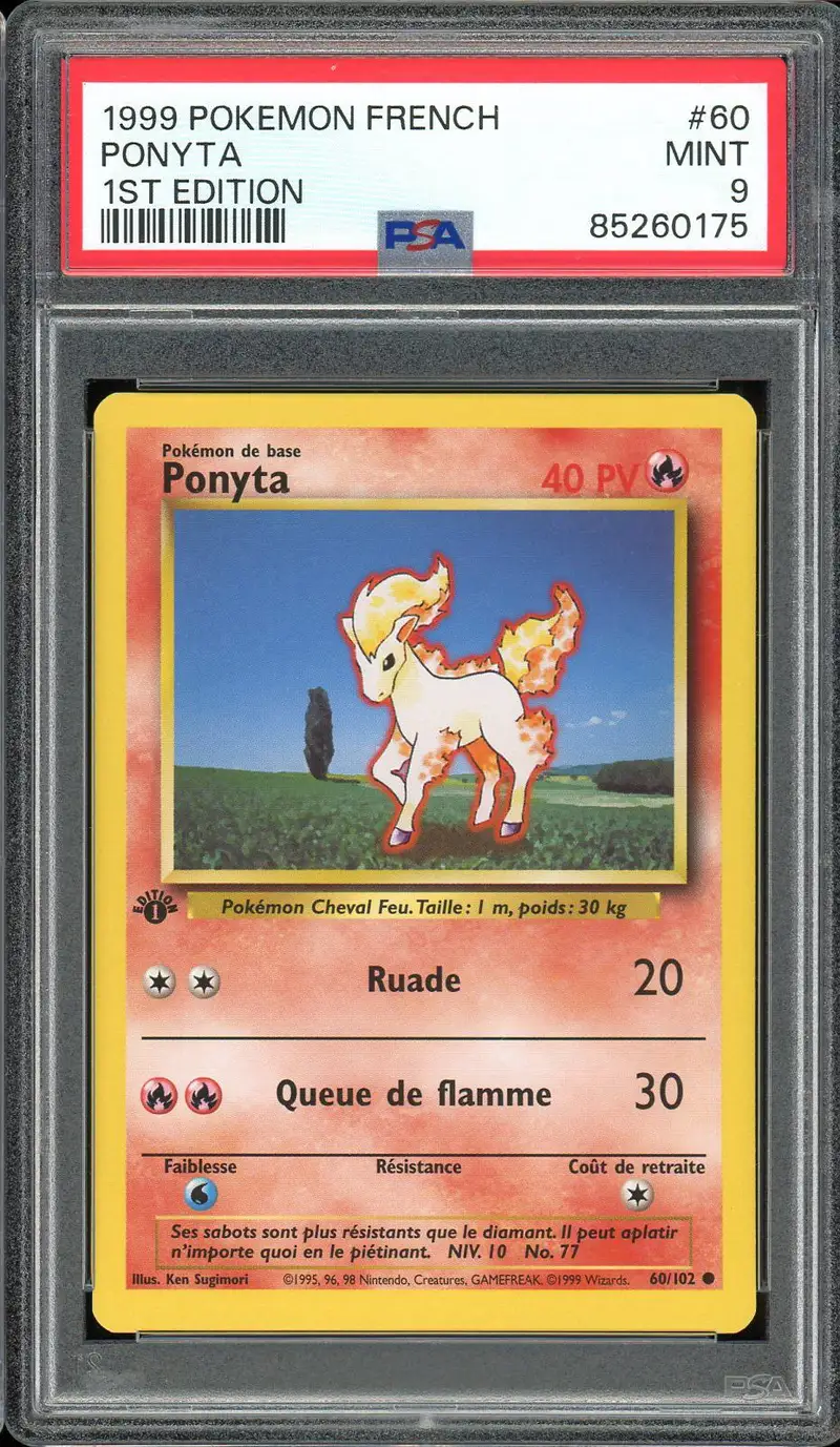 PSA 9 Ponyta