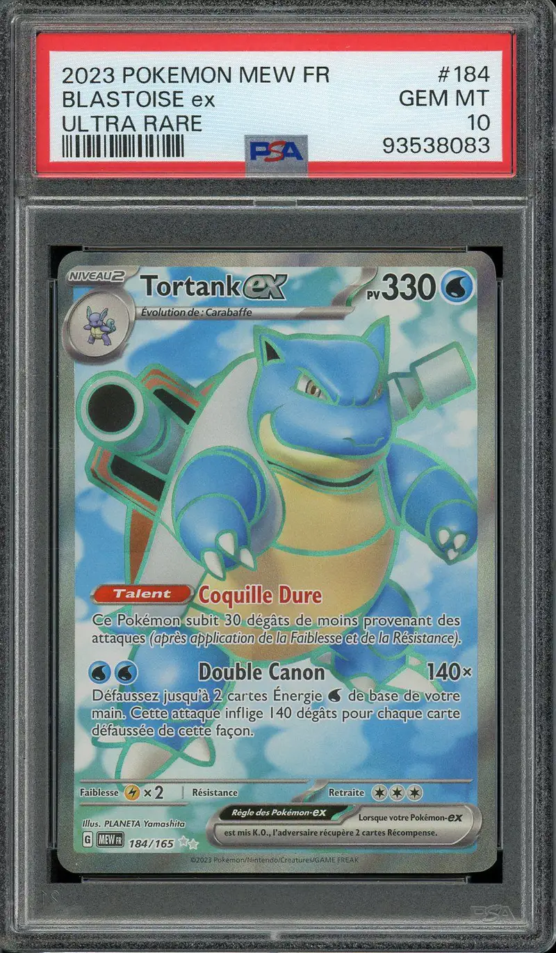 PSA 10 Tortank Ex