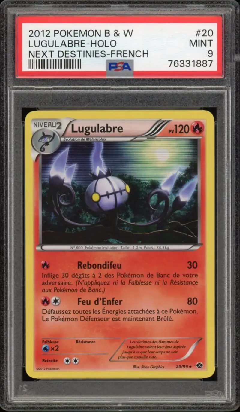 PSA 9 Lugulabre Holo