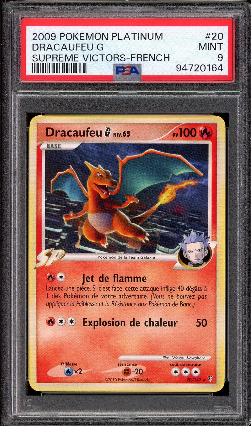 PSA 9 Dracaufeu
