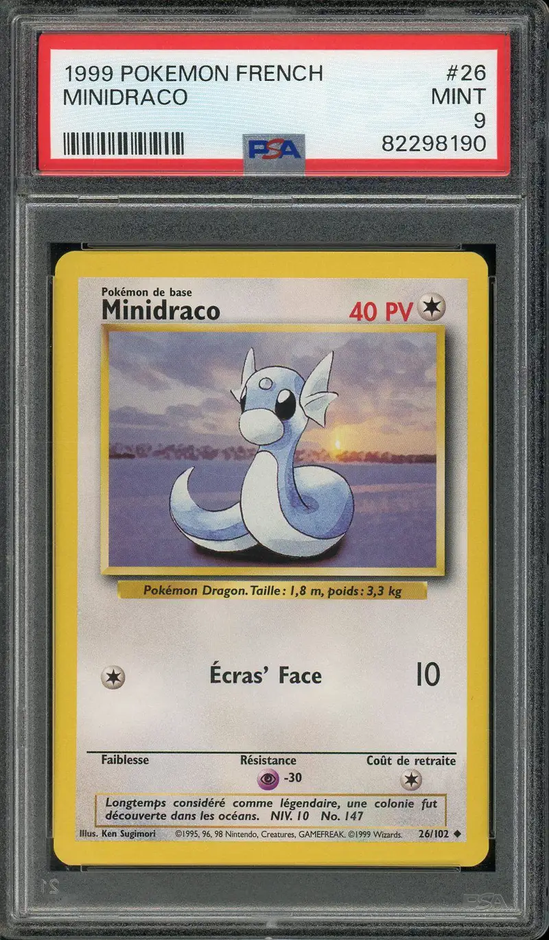 PSA 9 Minidraco