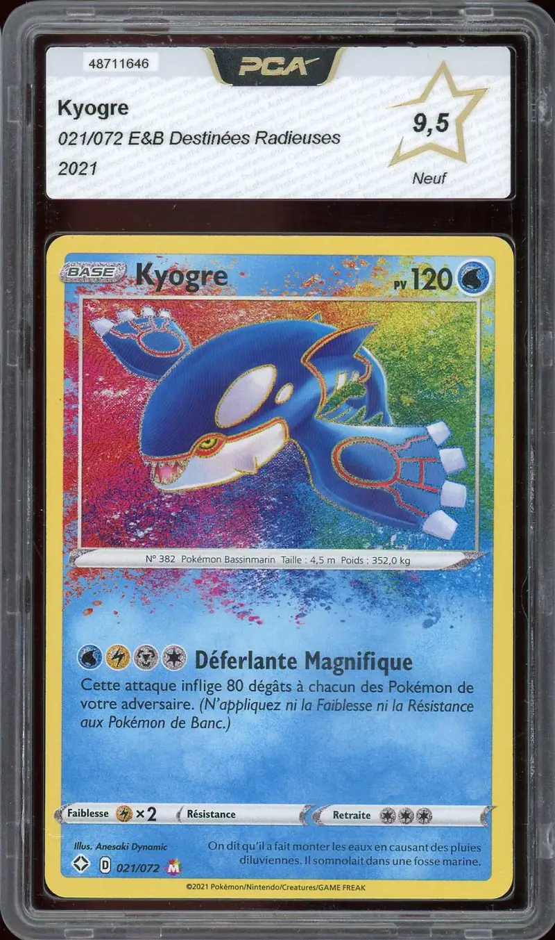 PCA 9.5 Kyogre Holo