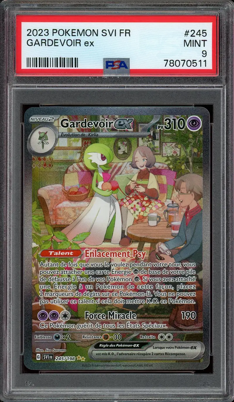 PSA 9 Gardevoir Ex