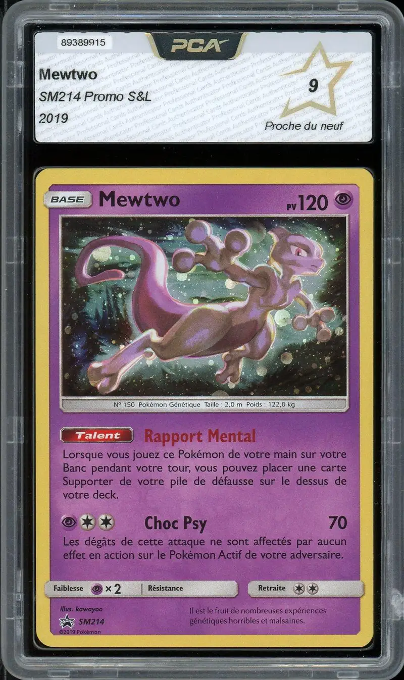 PCA 9 Mewtwo Holo