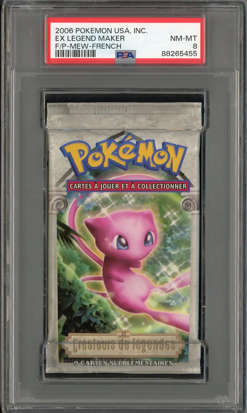 PSA 8 Booster Ex Créateurs de Légendes