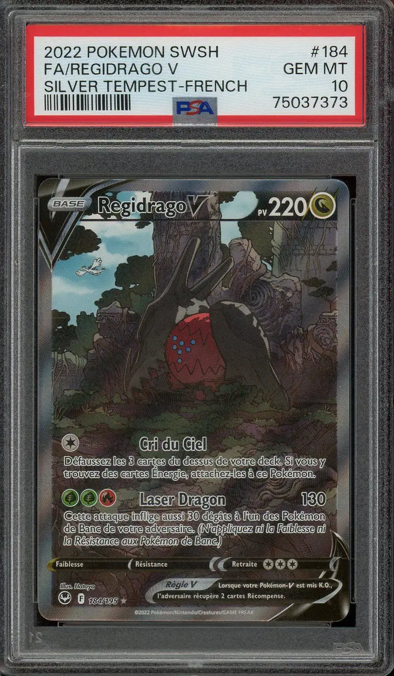 PSA 10 Regidrago V