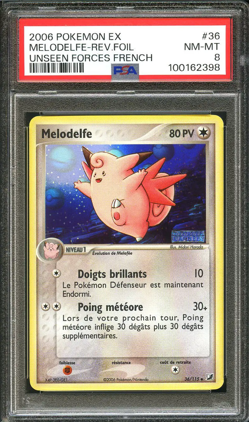 PSA 8 Melodelfe Reverse