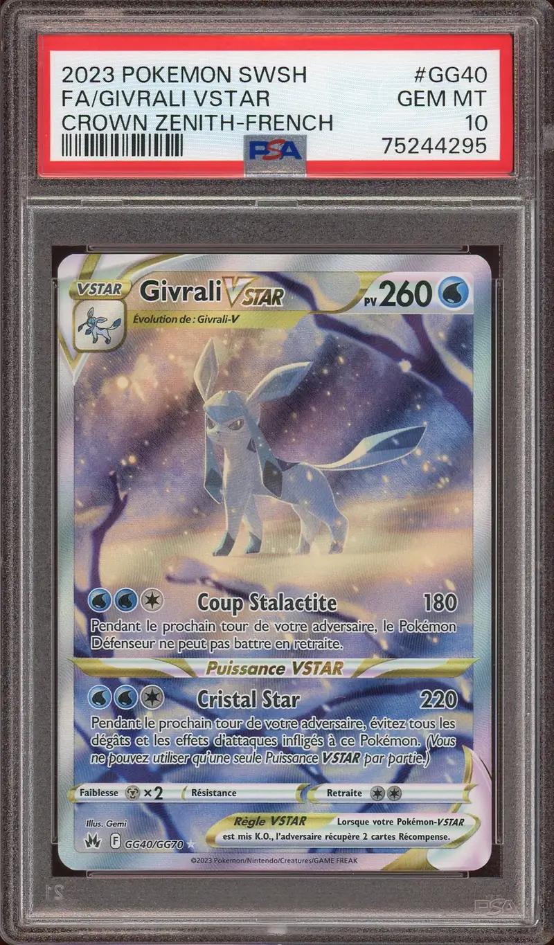 PSA 10 Givrali VStar
