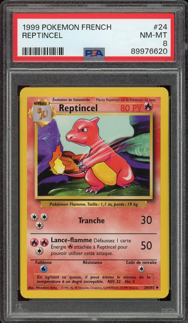 PSA 8 Reptincel