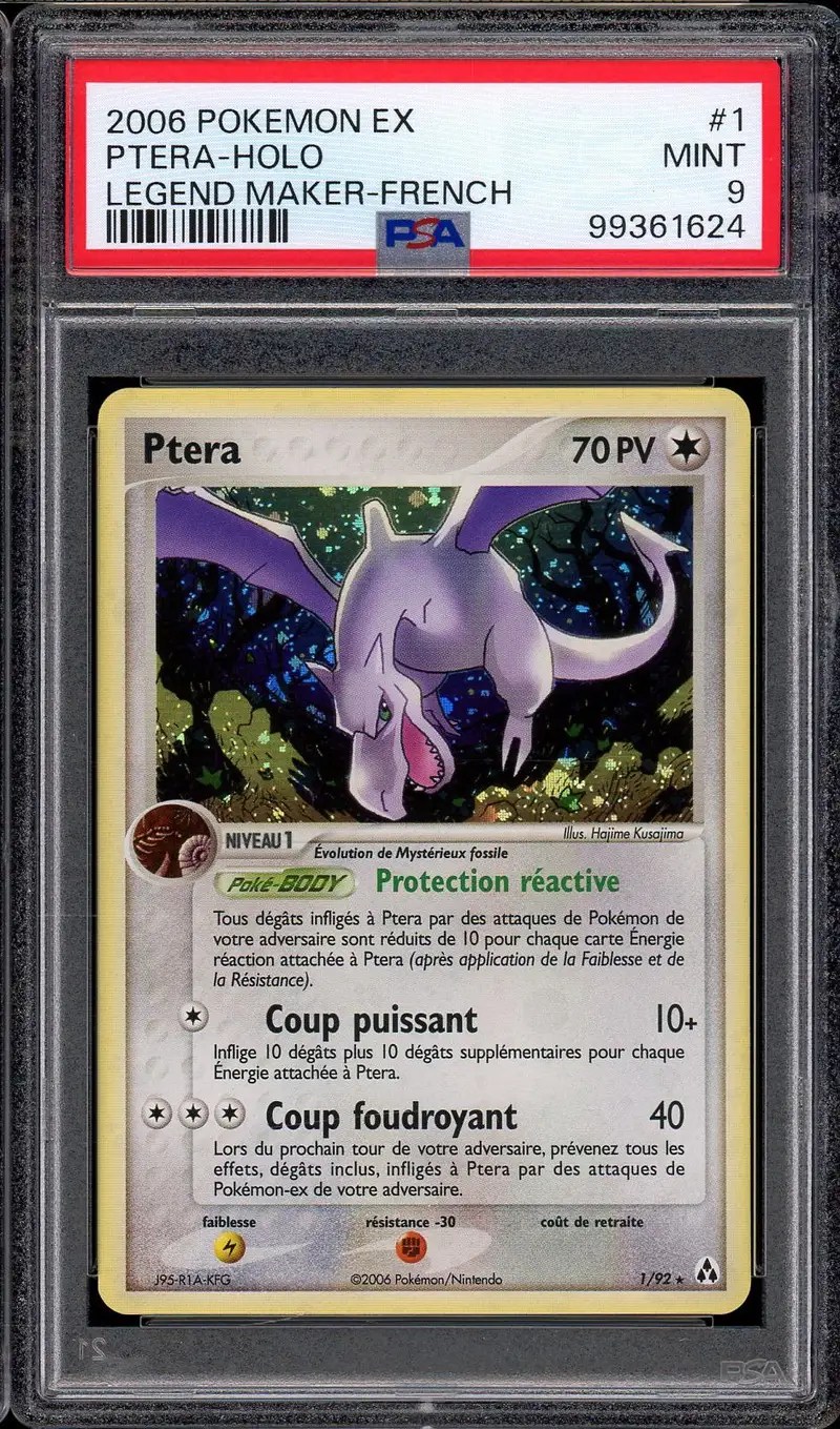 PSA 9 Ptera Holo