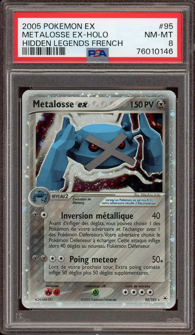 PSA 8 Metalosse Ex
