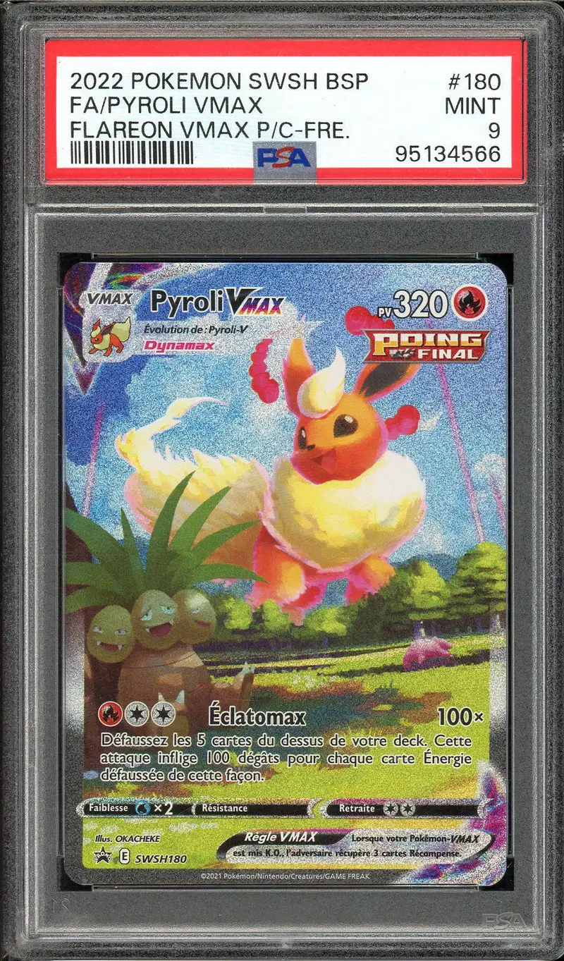 PSA 9 Pyroli VMax