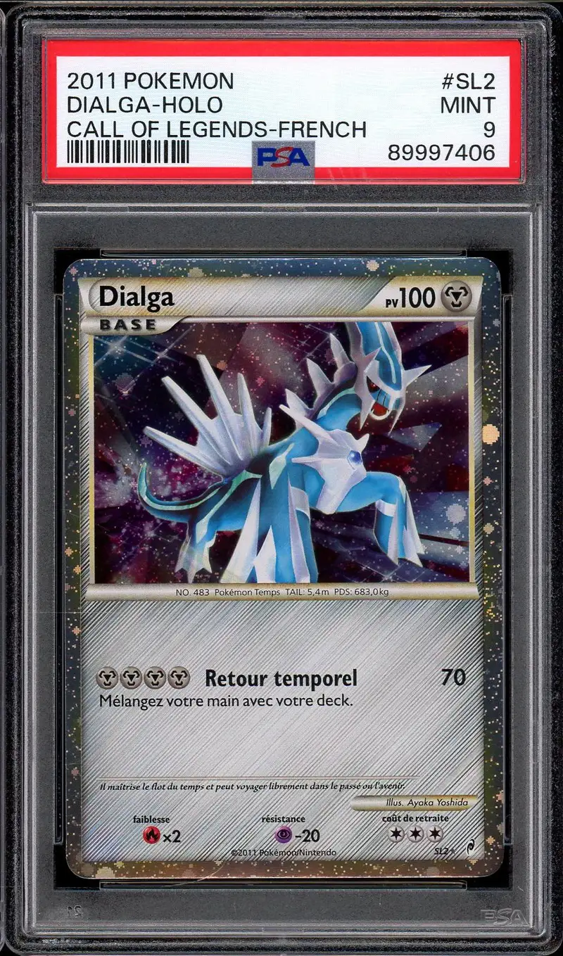 PSA 9 Dialga Holo