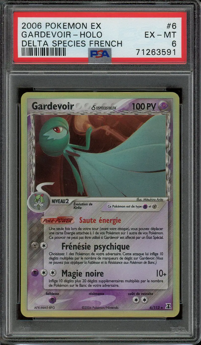 PSA 6 Gardevoir Holo