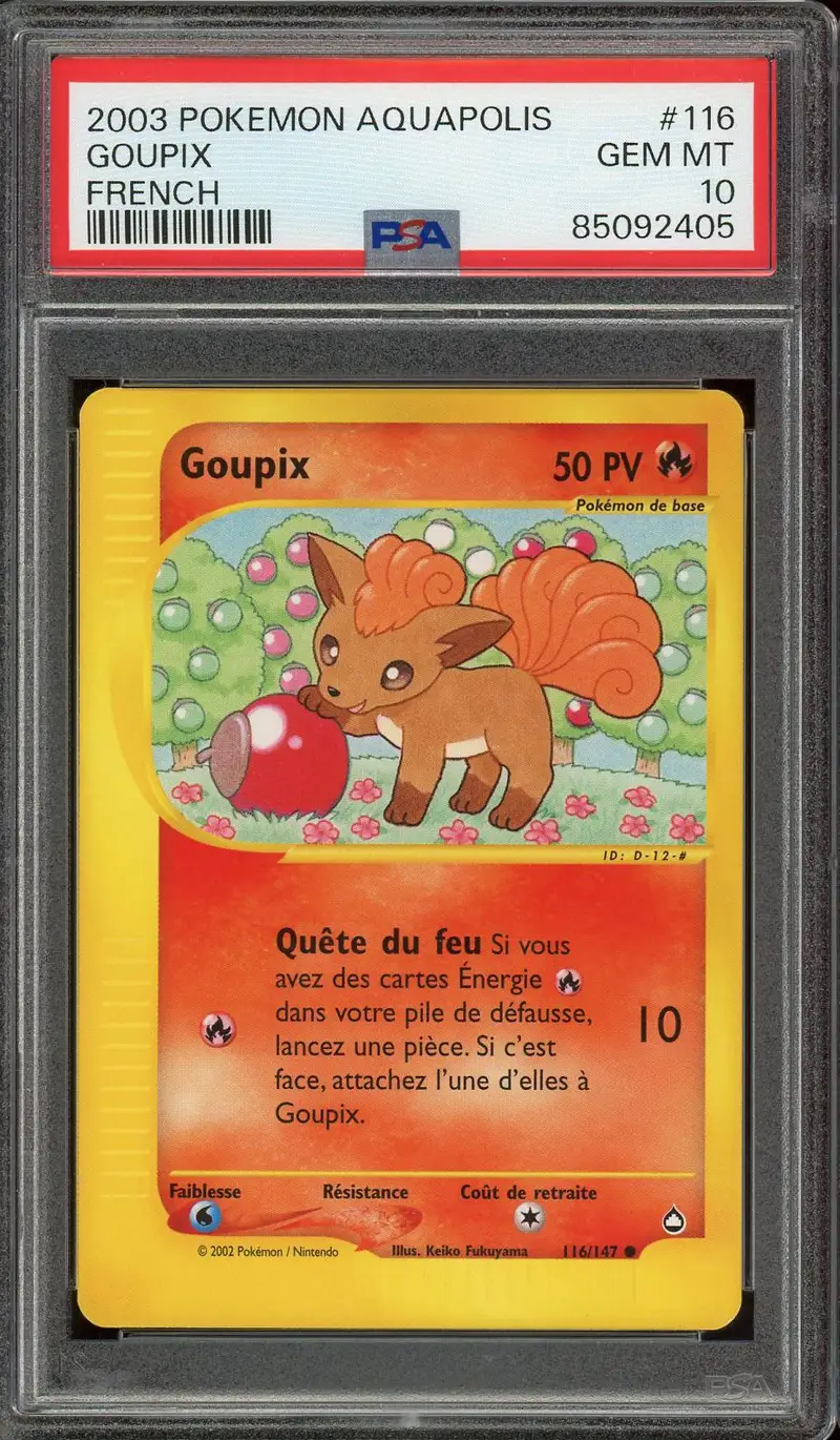 PSA 10 Goupix