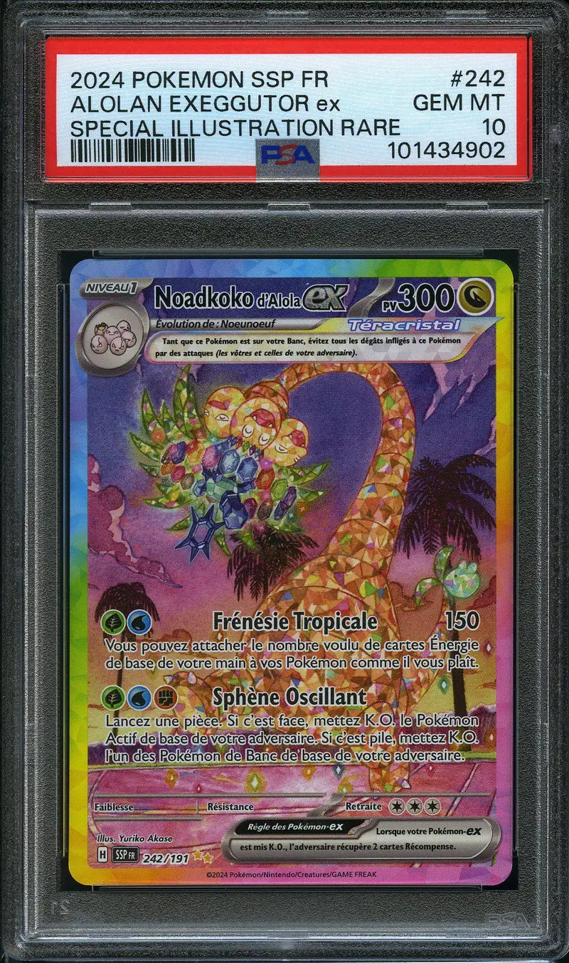 PSA 10 Noadkoko d'Alola Ex