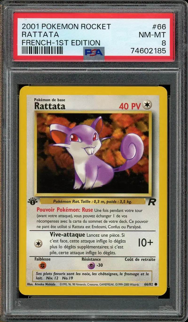 PSA 8 Rattata