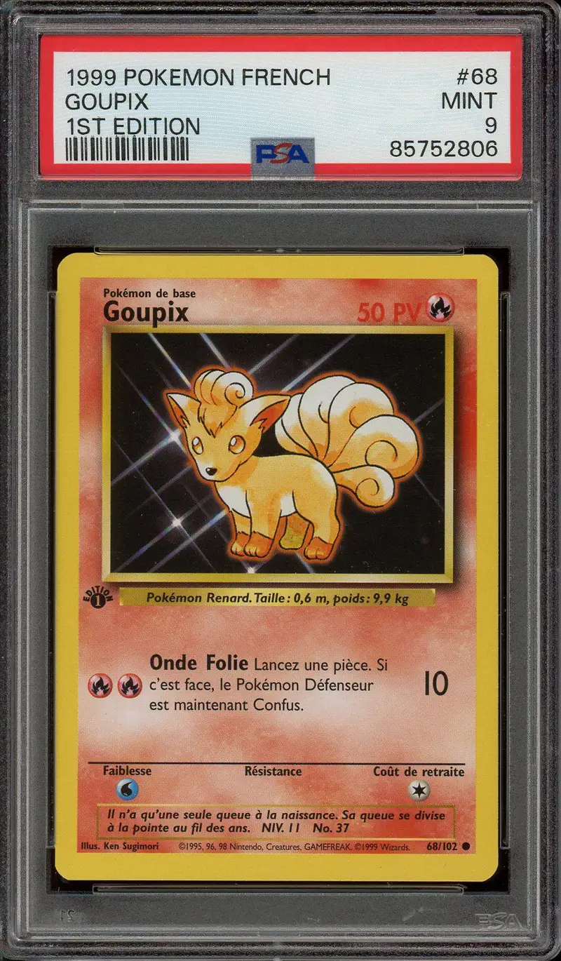 PSA 9 Goupix