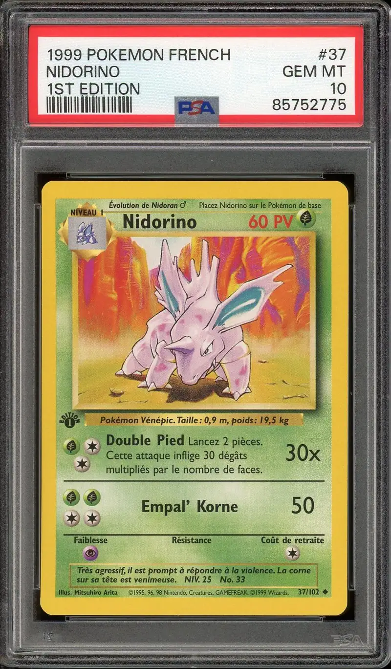 PSA 10 Nidorino