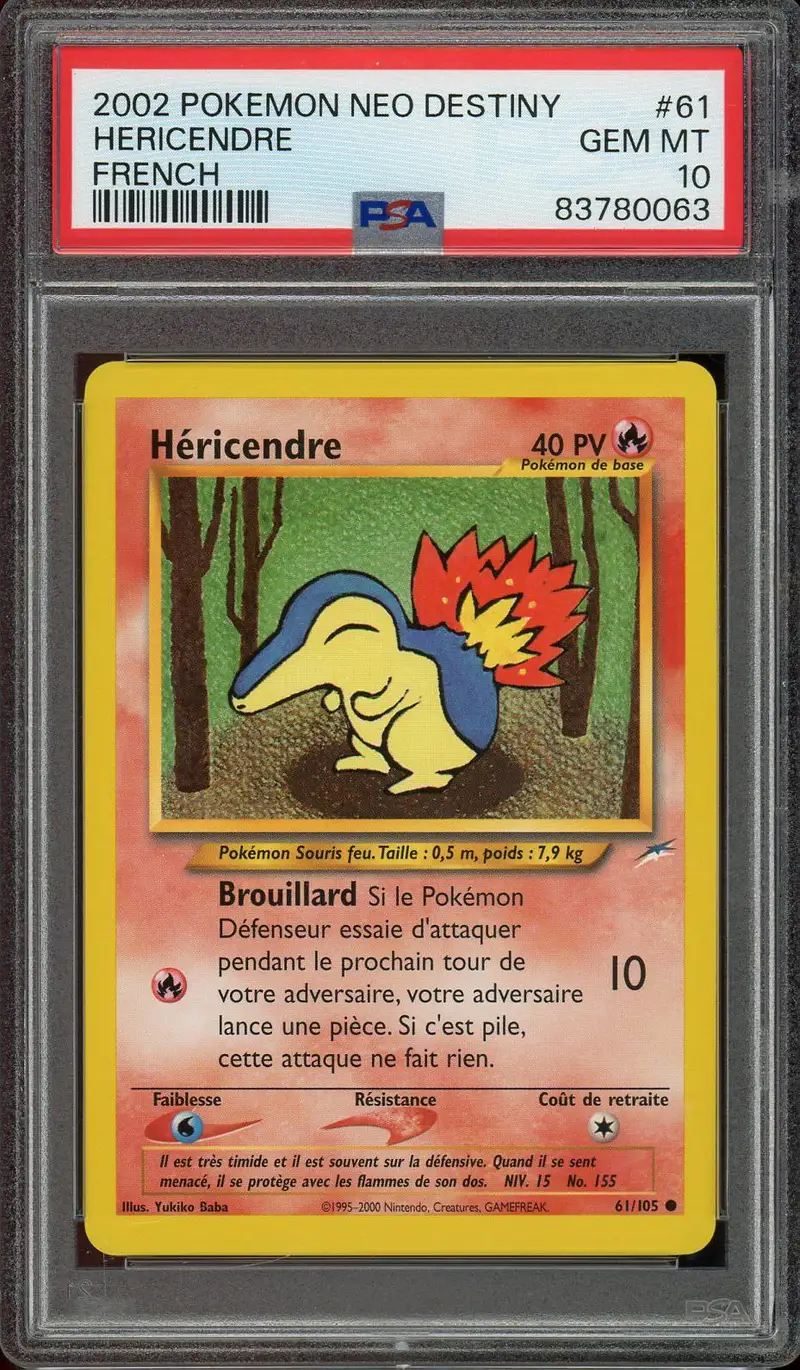 PSA 10 Héricendre