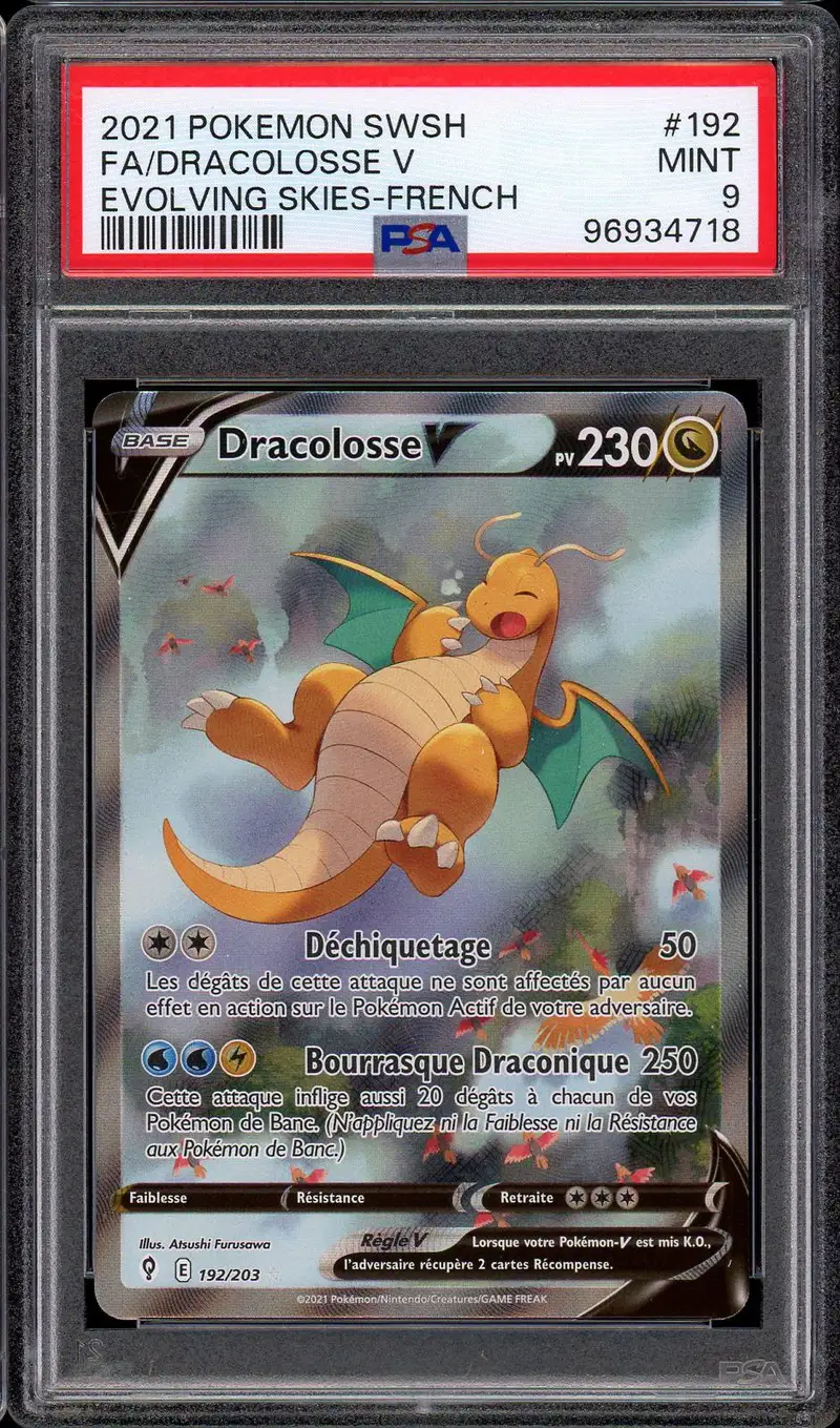 PSA 9 Dracolosse V