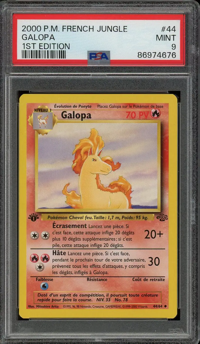 PSA 9 Galopa