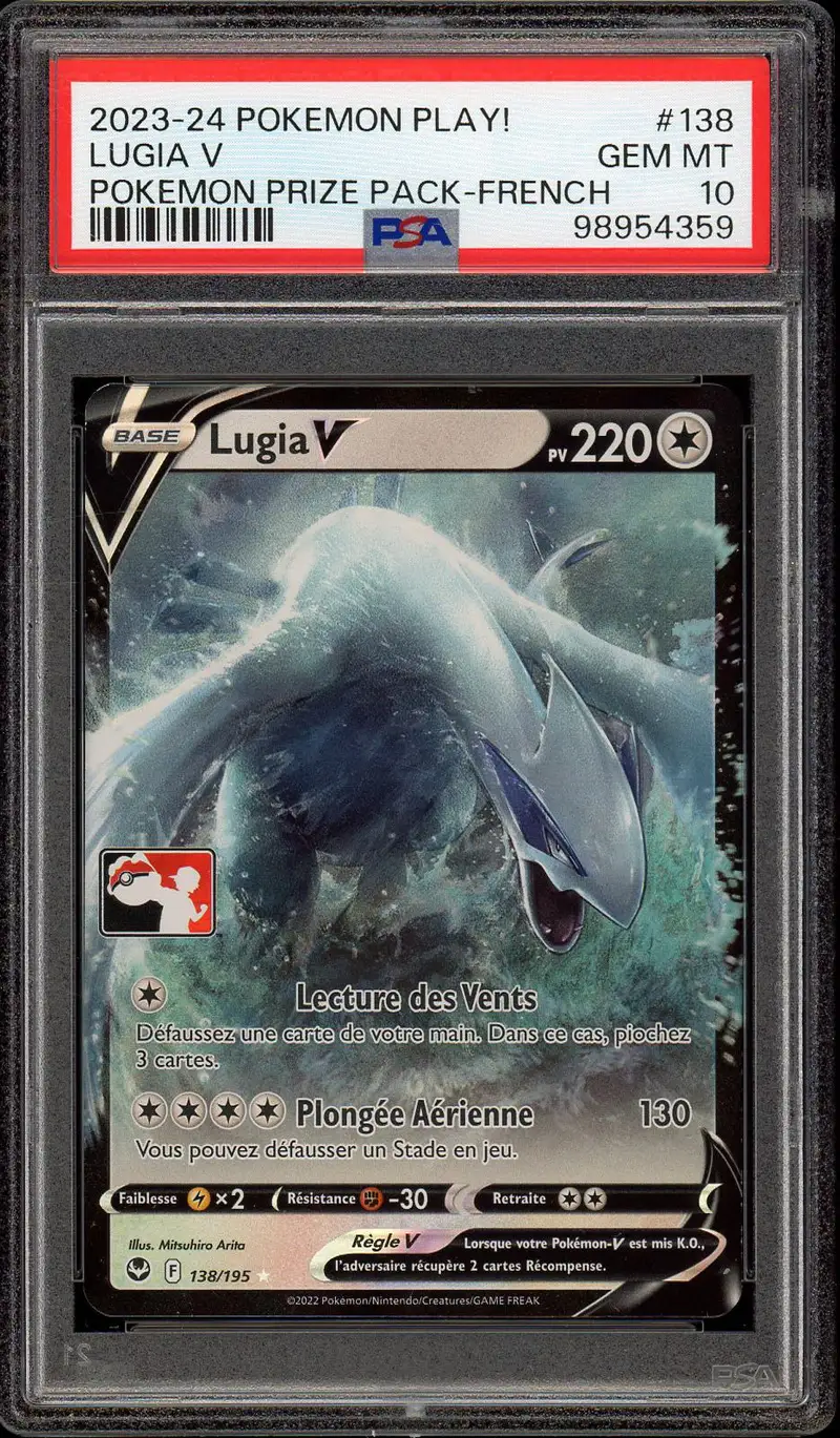 PSA 10 Lugia V