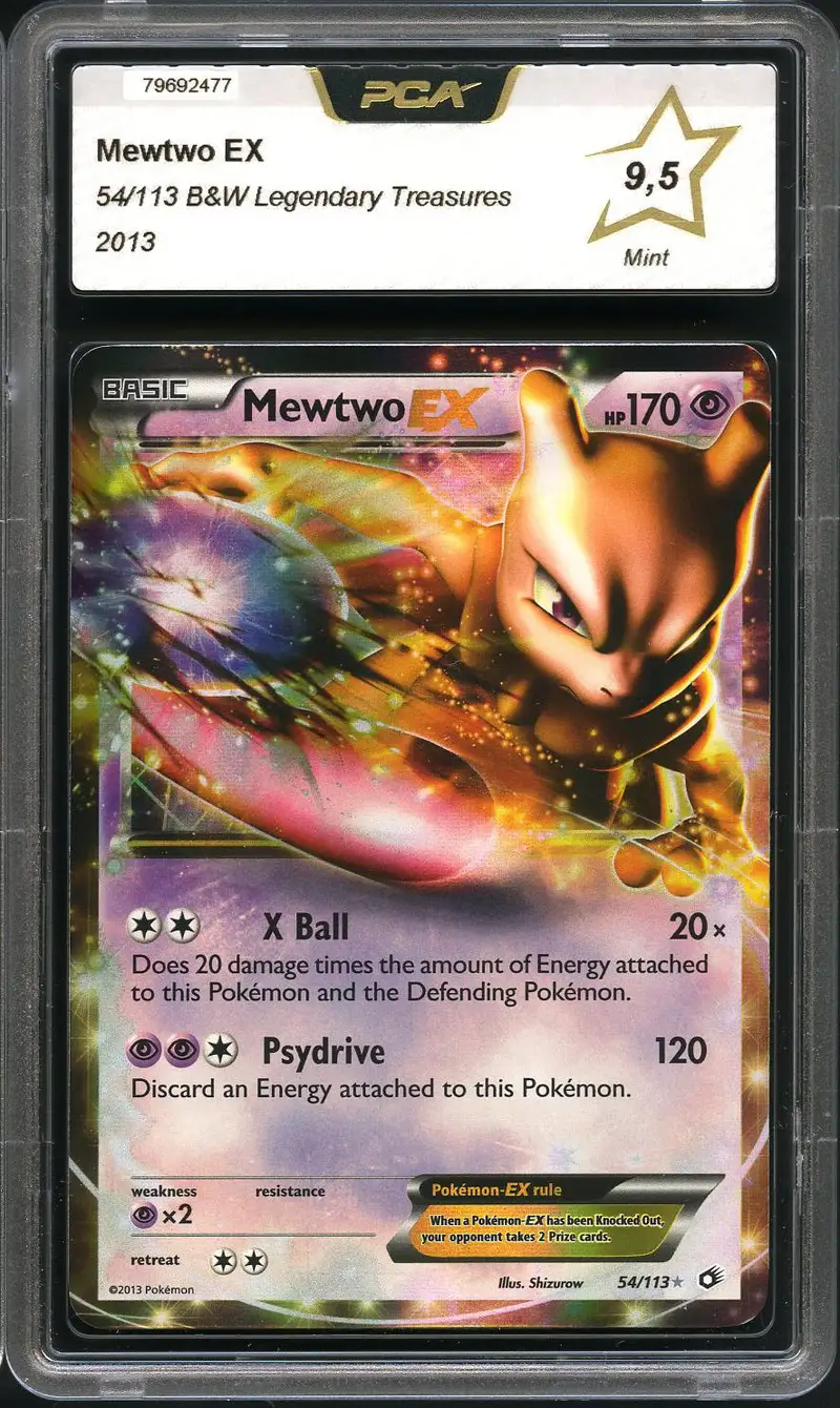 PCA 9.5 Mewtwo Ex