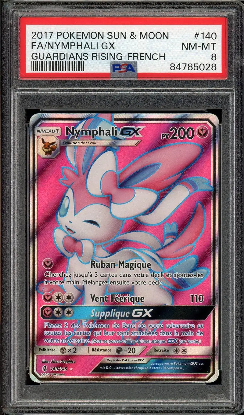 PSA 8 Nymphali Gx