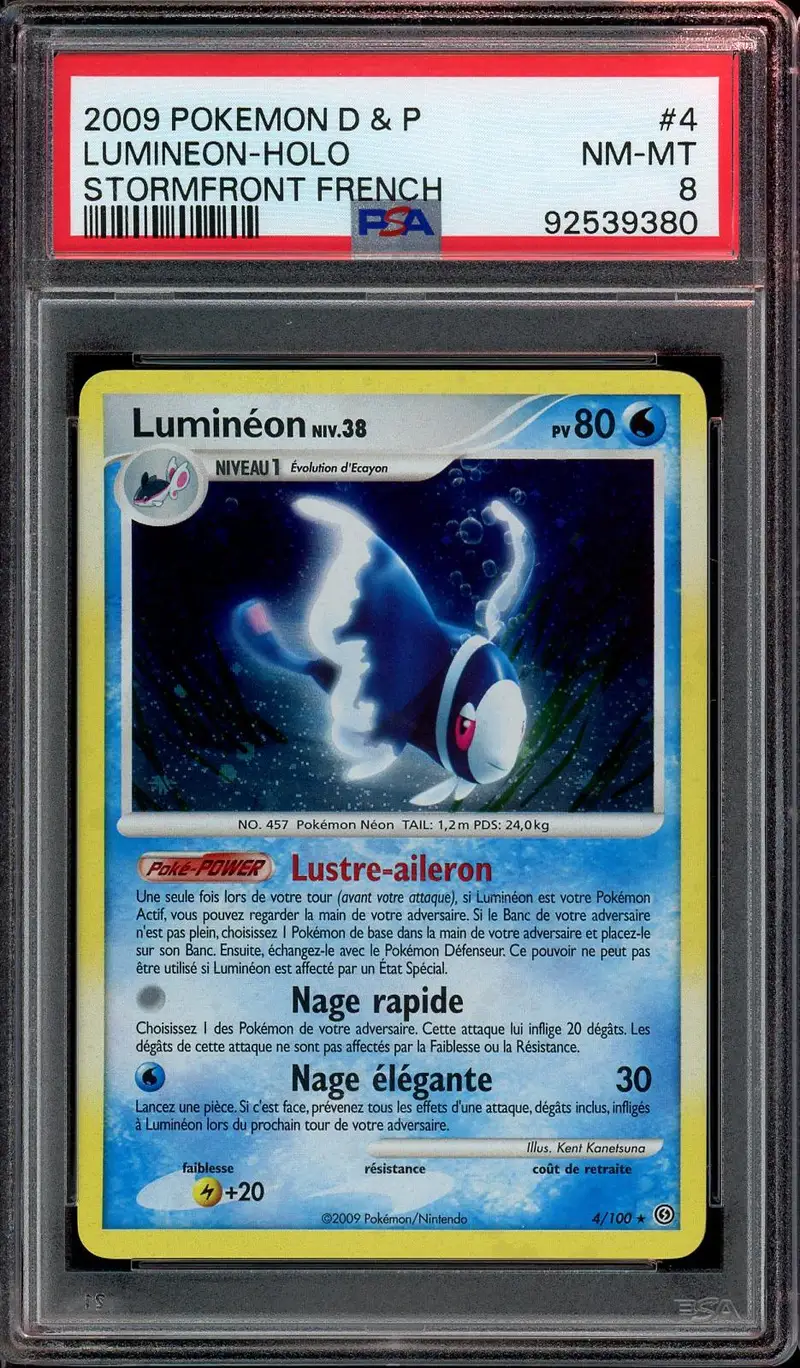 PSA 8 Luminéon Holo
