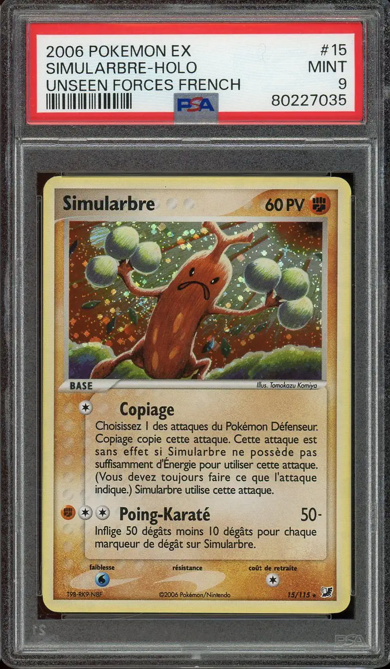 PSA 9 Simularbre Holo